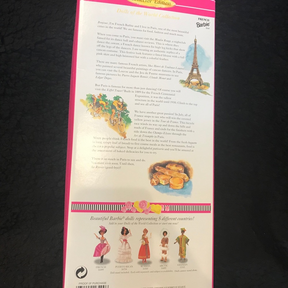 1996 2nd Edition French Barbie - Picture 4 of 7